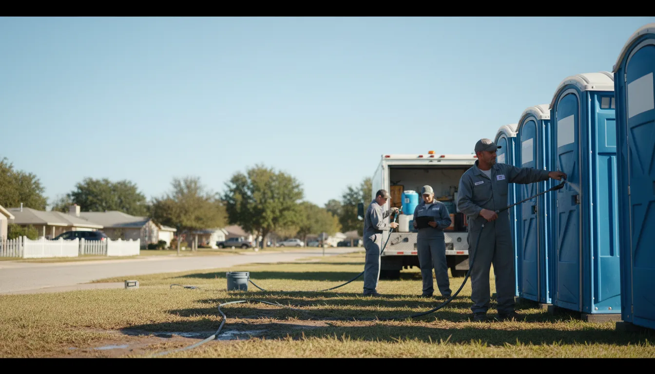Long-Term Portable Toilet Rental in Independence, LA near me